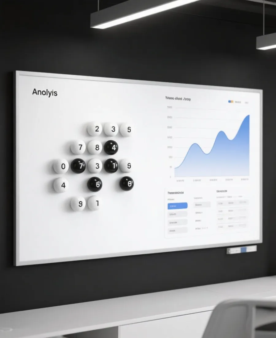 歷史數據與號碼統計示意圖