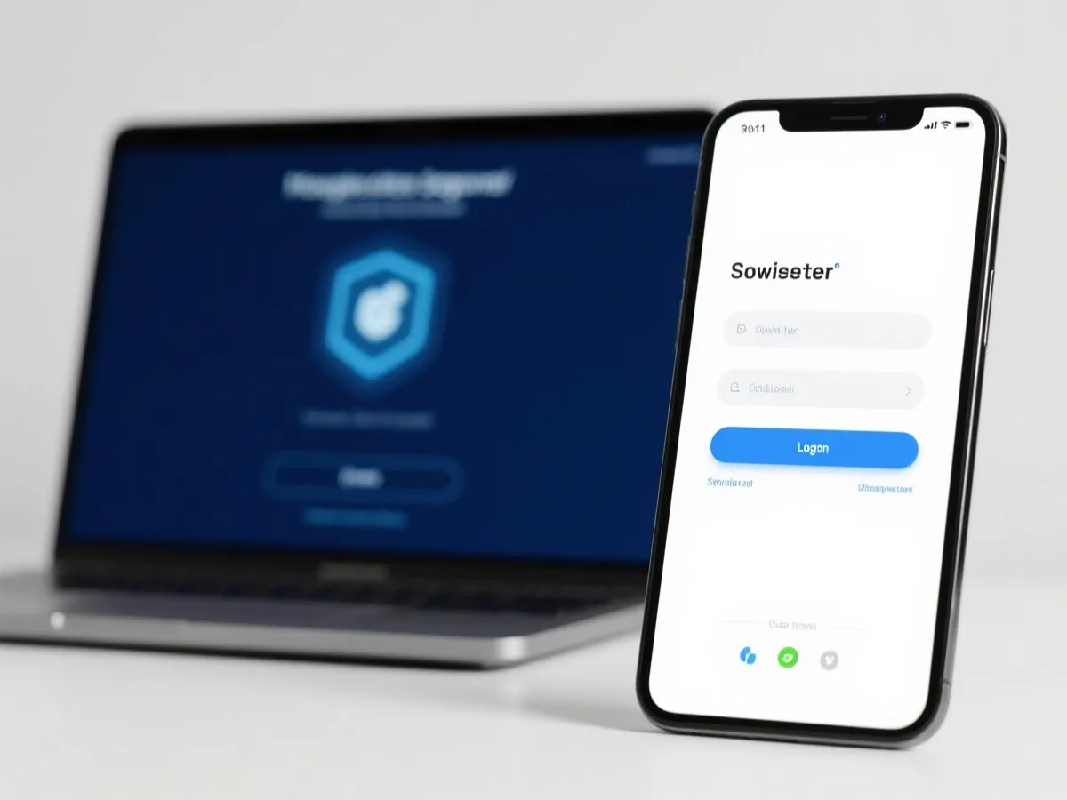 安全登入通道示意圖